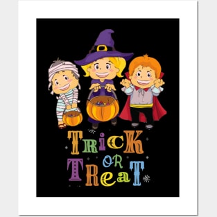 Trick or Treat Posters and Art